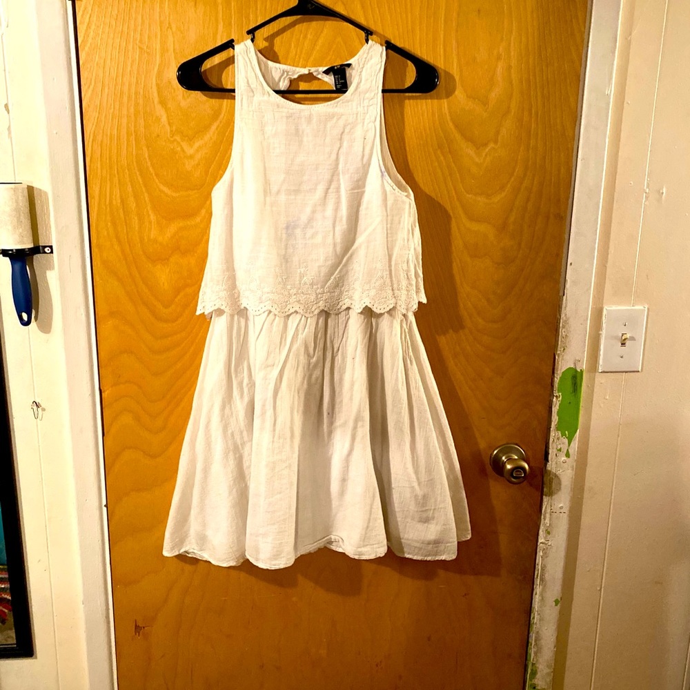 H&M white summer dress